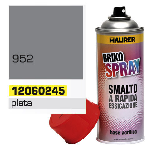 Spray Pintura Plata 400 ml.