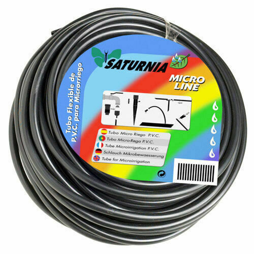 Goteo Microtubo Pvc (Rollo 25 Metros) Saturnia