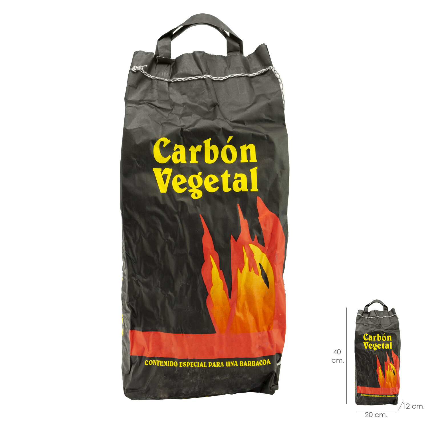 Bolsa Carbon Vegetal    8 Litros