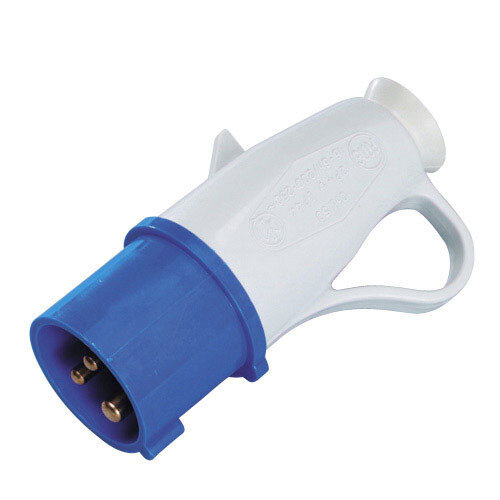 Clavija / Enchufe Industrial Monofasico 16 A. / 220 V.