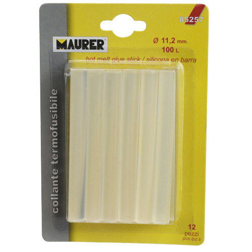 Silicona En Barra Maurer (Blister 12 unidades) � 11,2 mm.