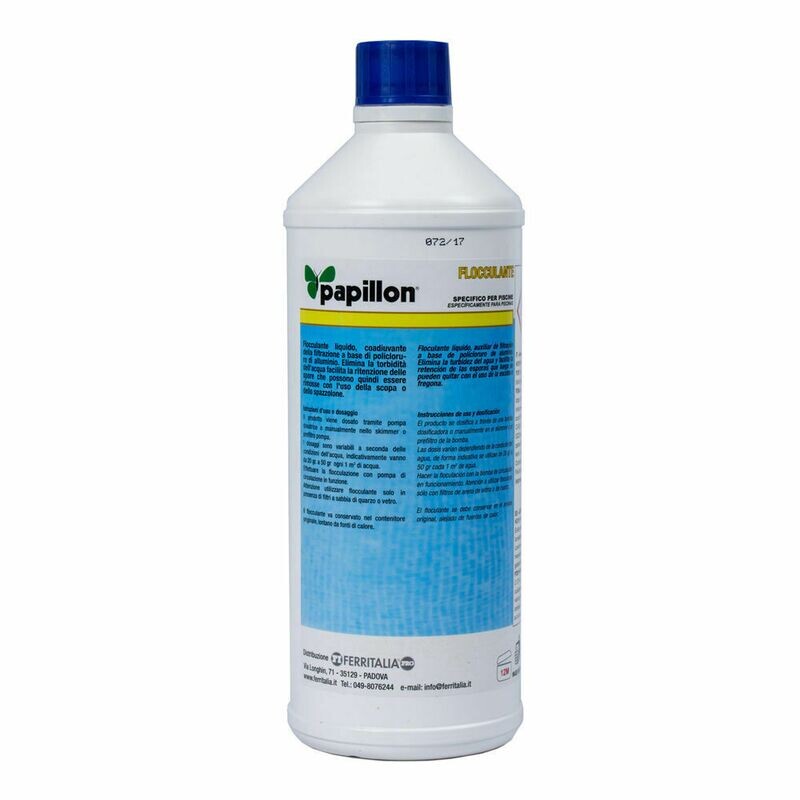Floculante para piscinas 1 litro.