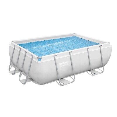 Piscina Rectangular Con Depuradora 282x196x84 cm.