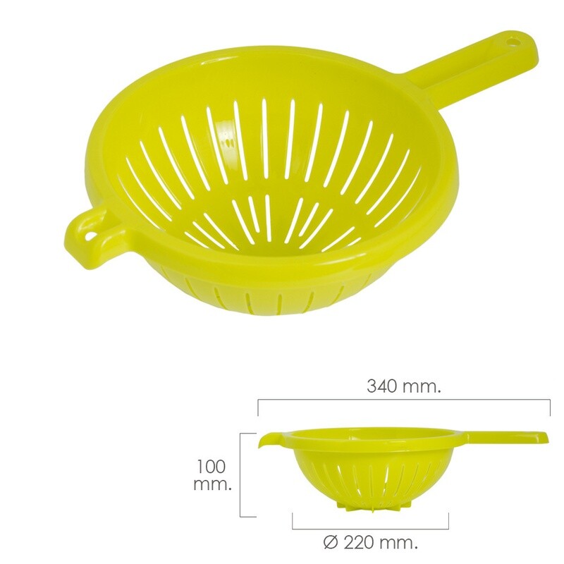 Escurridor / Colador Cocina con mango � 22 cm.