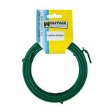 Alambre Plastificado (Rollo  5 Metros) Verde N� 16 / 2.7 mm.