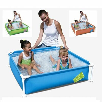 Piscina Infantil Cuadrada 122x122x30 cm.