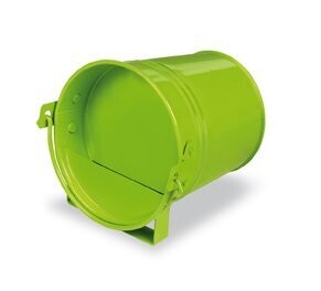 BEBEDERO CUBO METALICO MINI PINTADO