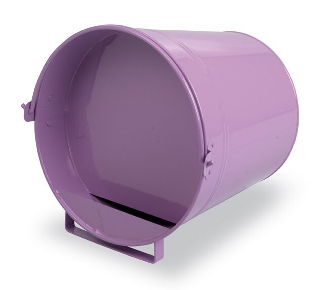 BEBEDERO CUBO METALICO PINTADO - 7 LTS.