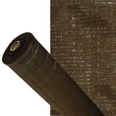 Malla Sombreo 1,0 metro Marron Rollo 100 metros