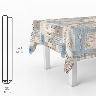 Mantel Hule Rectangular Menu Restaurante. Impermeable Antimanchas PVC 140 cm. x 20 metros. Rollo Recortable. Interior y Exterior Mantel Hule Rectangular Menu Restaurante. Impermeable Antimanchas PVC 140 cm. x 20 metros. Rollo Recortable. Interior y Exterior