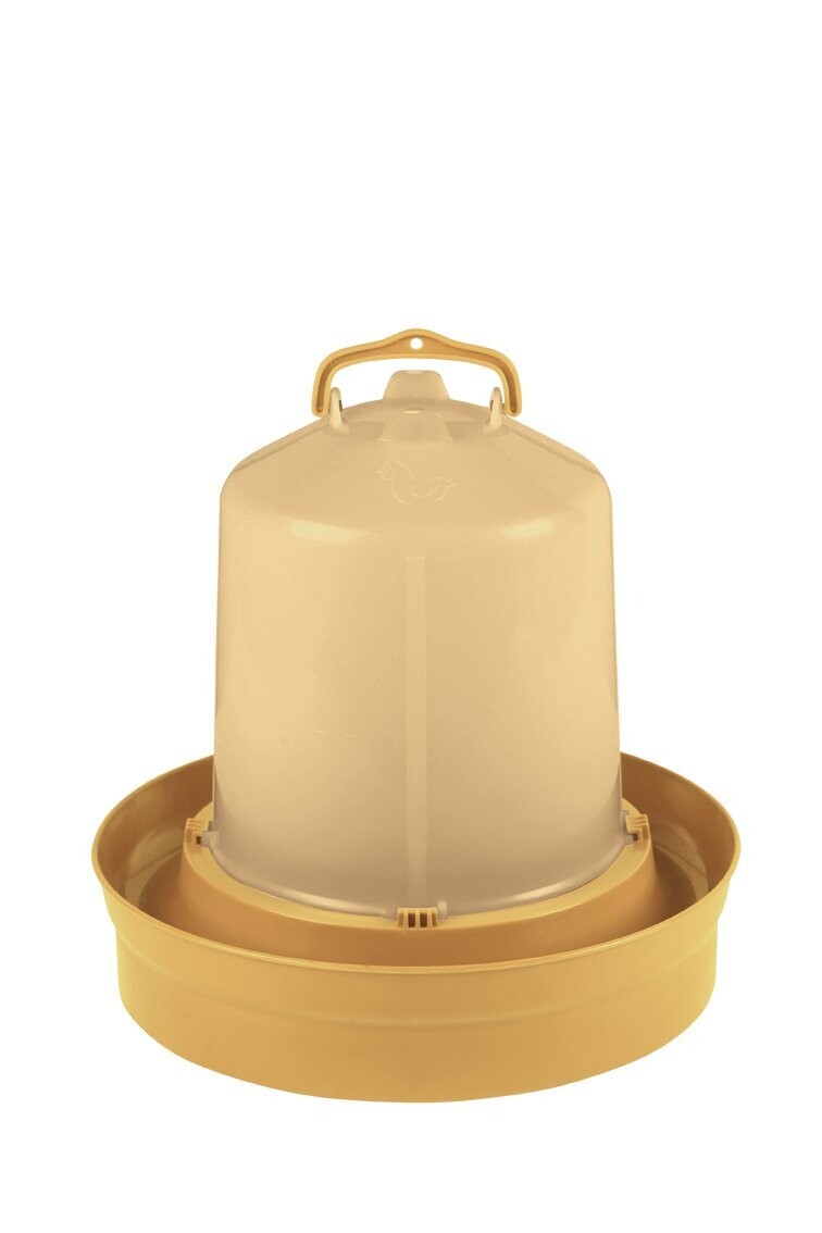 BEBEDERO PREMIUM 8 LTS. BASE PROFUNDA (ORO)