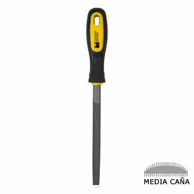 Lima Maurer Con Mango Redonda Entrefina  6"