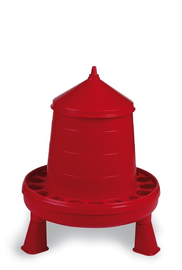 TOLVA PLASTICO AVES 4 KG. CON PATAS