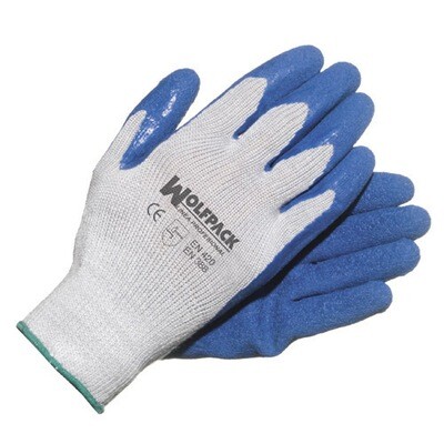 Guantes Latex / Algod�n Impregnado Target 8 Guantes Latex / Algod�n Impregnado Target 8" (Par)