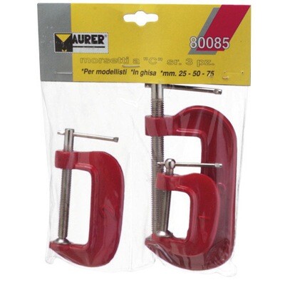 Juego Torniquetes Modelista Maurer 3 Piezas.