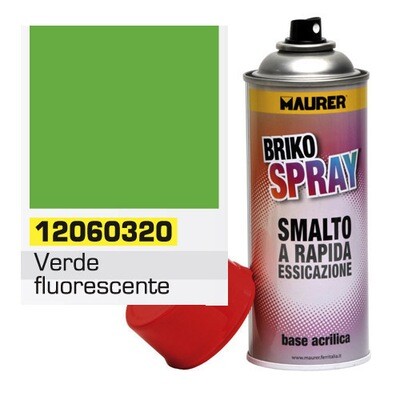 Spray Pintura Verde Fluorescente 400 ml.
