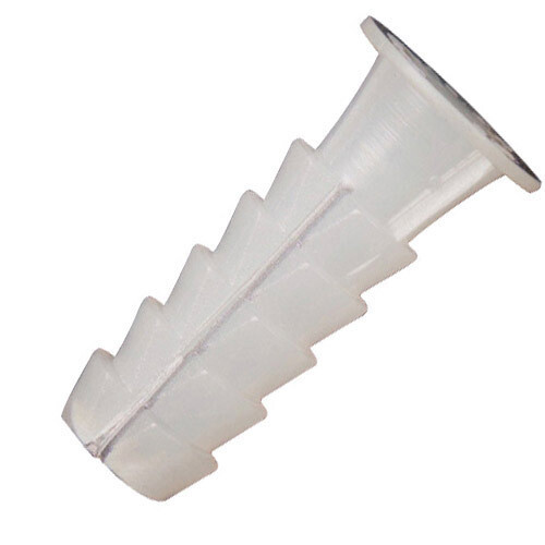 Taco Wolfpack Pl�stico Blanco 10x45 mm. (25 unidades)