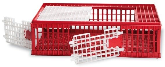 JAULA TRANSPORTE AVES PLASTICO