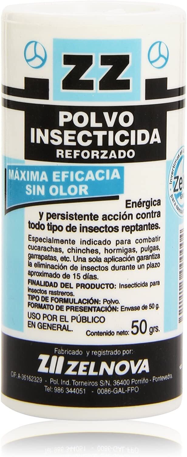 ZZ INSECTICIDA. DOMESTICO POLVO 50GR