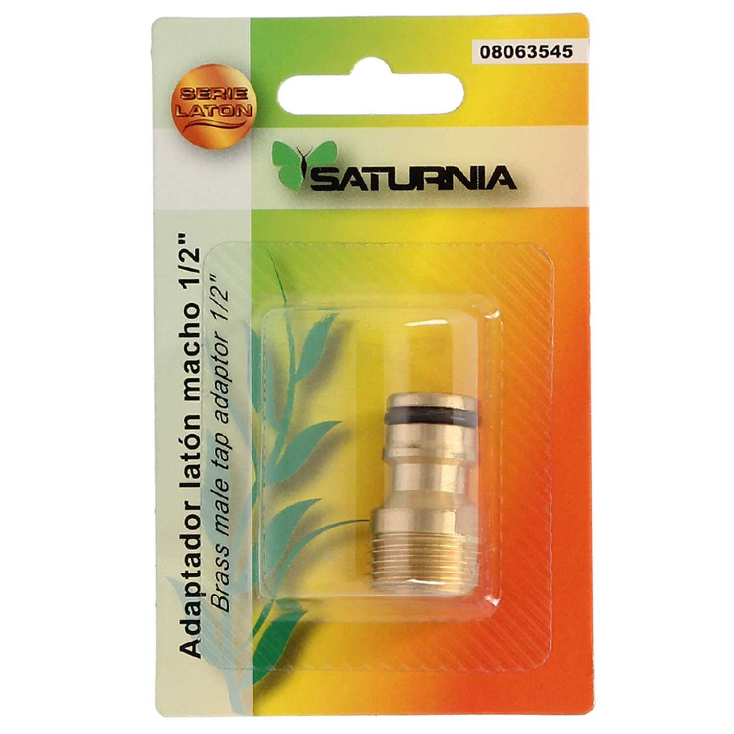 Adaptador Manguera Laton 1/2 Adaptador Manguera Laton 1/2" Macho