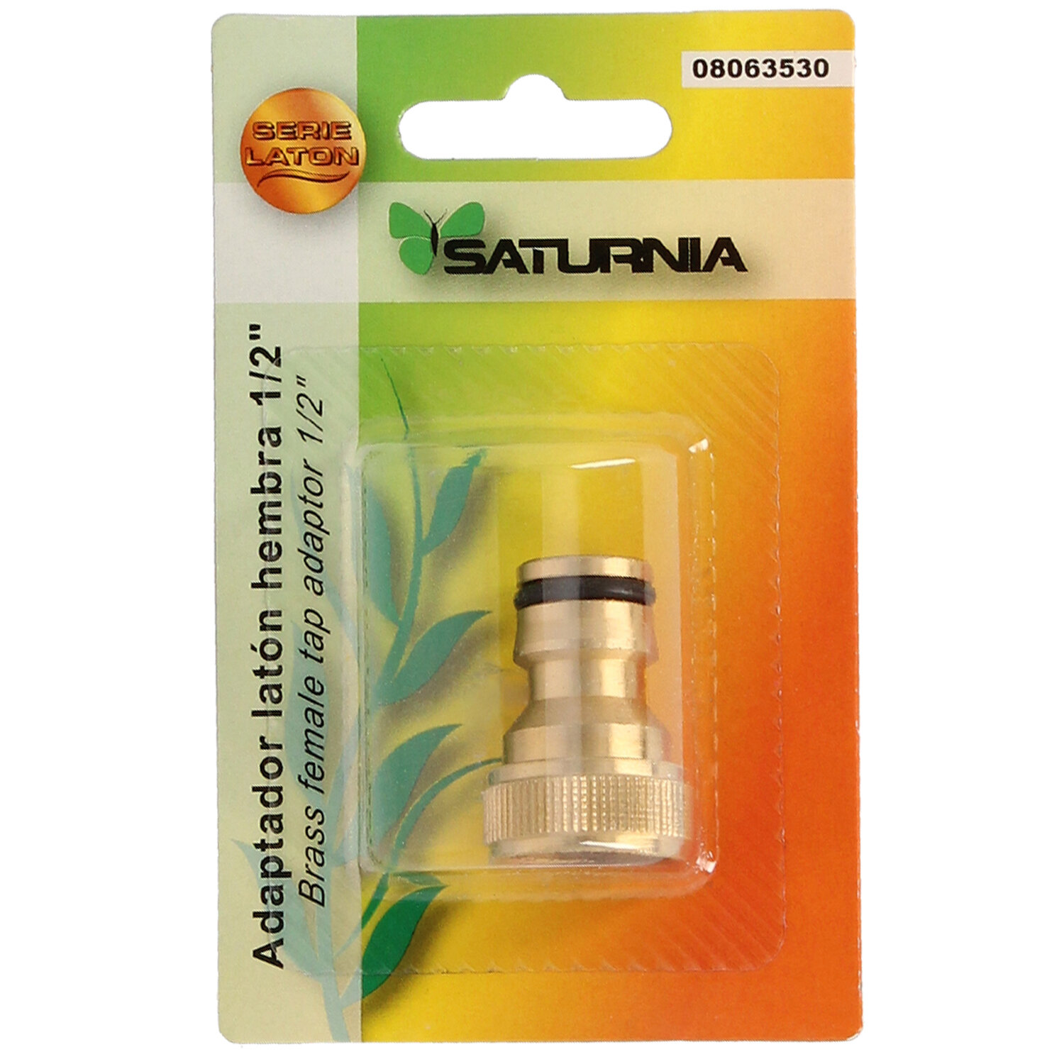 Adaptador Manguera Laton  1/2" Hembra, Adaptador Grifo, Conector Grifo A Conector Rapido