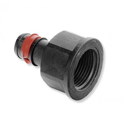 Unión Rosca Hembra Anilla De Seguridad 1/2" - 16 mm Ø