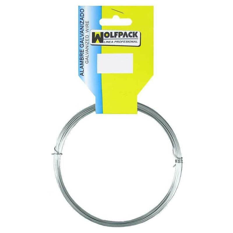 Alambre Galvanizado (Rollo 50 gramos) N� 5/1,0 mm.