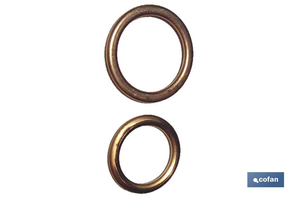 ARANDELA CON AMIANTO 22X28