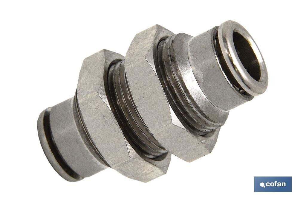 UNI�N RECTA PASAMUROS TUBO-TUBO TEA M-8 UNI�N RECTA PASAMUROS TUBO-TUBO TEA M-8