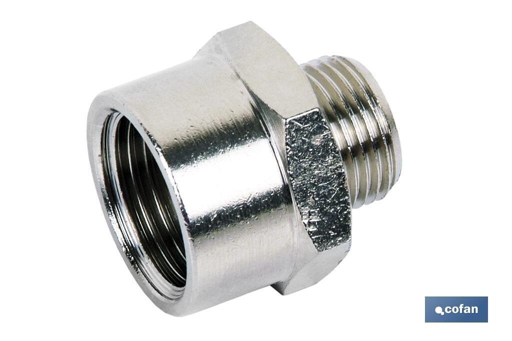 PROLONGACION CILINDRICA M-3/8" H-3/8"