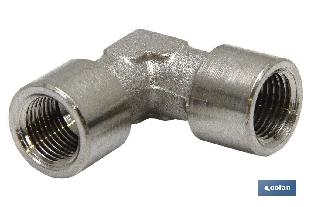 CODO H-H LAT�N NIQUELADO R-1"