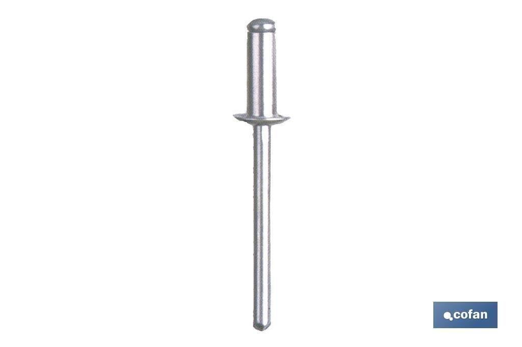 REMACHES DE FLOR 4.0 X 26 MM REMACHES DE FLOR 4.0 X 26 MM