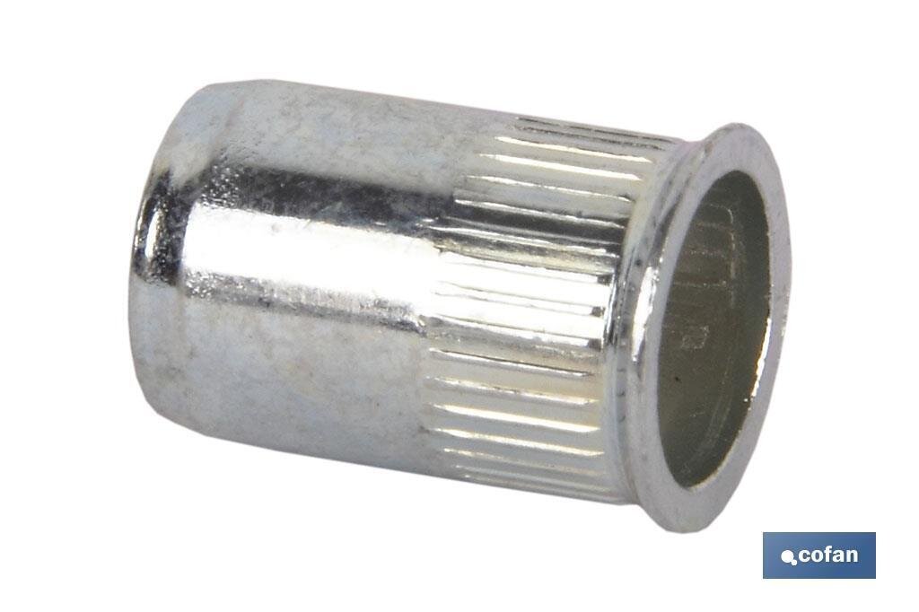 TUERCAS REM. RANURADAS BAJAS M5