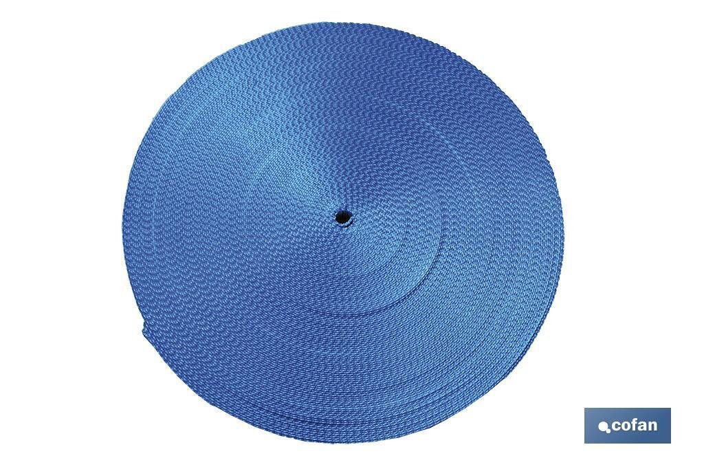 CINTA POLIESTER P/TRINCAJE 1500KGX100MTS CINTA POLIESTER P/TRINCAJE 1500KGX100MTS