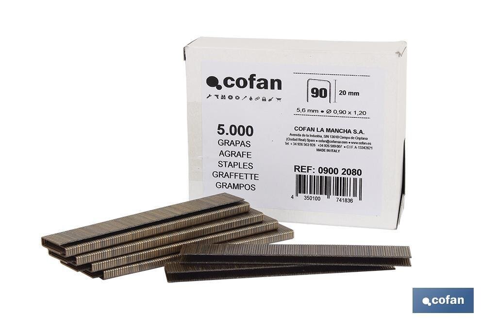 CAJA DE GRAPAS 90/38mm (3.000 PCS)