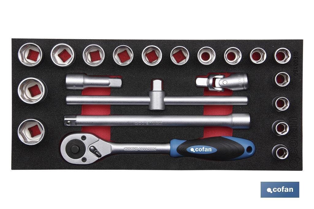 M�DULO (1/3 CAJ�N) VASOS 1/2