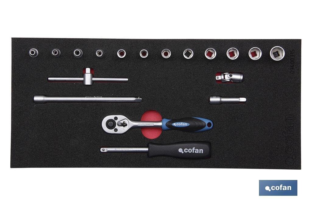 M�DULO (1/3 CAJON) CARRACA 1/4"