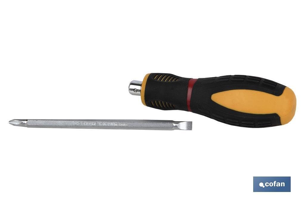 DESTORNILLADOR REVERSIBLE 6X38 MM