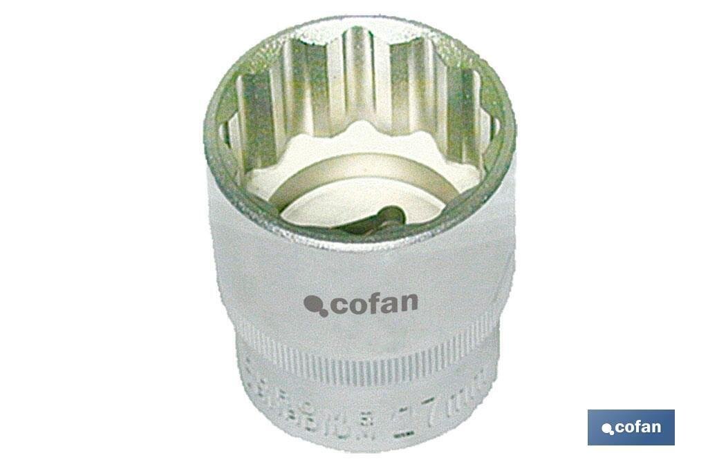VASO 24 CARAS 1/2" M-9