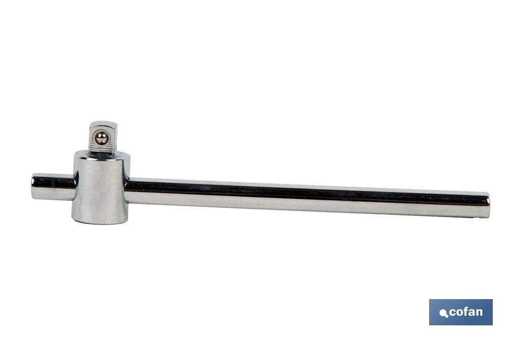 MANGO CORREDIZO EN "T" 1/4"