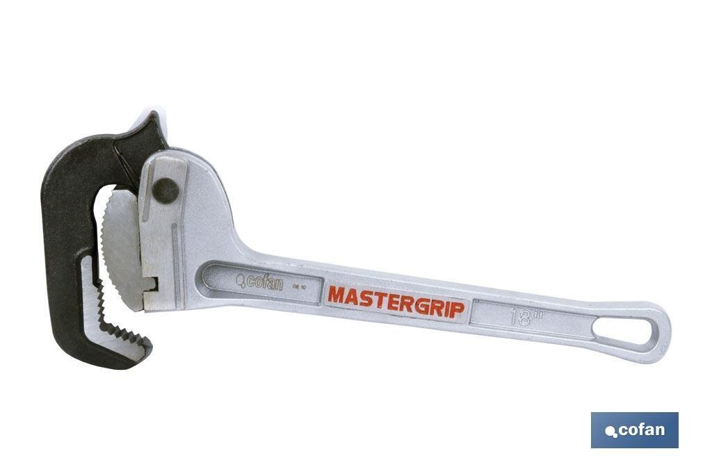LLAVE PARA TUBO MASTERGRIP 18" ALUMINIO