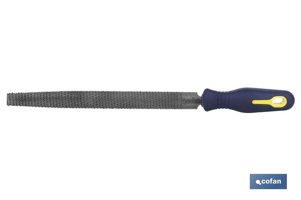 ESCOFINA MEDIA CA�A 150mm CON MANGO ESCOFINA MEDIA CA�A 150mm CON MANGO