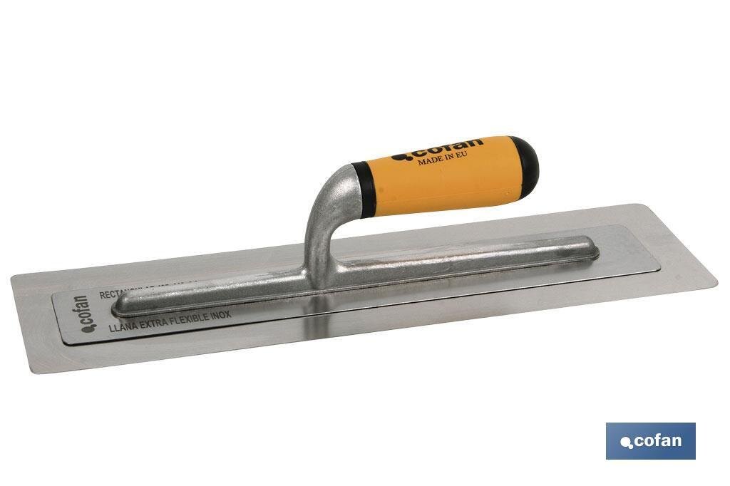 LLANA EXTRA-FLEXIBLE INOX RECTANGULAR 405X110X0,3 MM LLANA EXTRA-FLEXIBLE INOX RECTANGULAR 405X110X0,3 MM