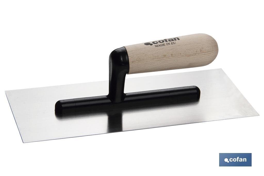 LLANA PARA MICROCEMENTO 280X120X0,4 MM