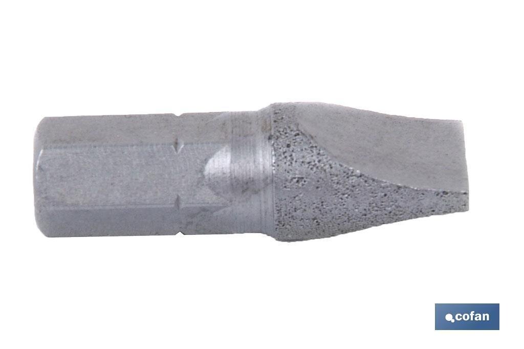 PTA.DEST.RECTA EST�NDAR 5.5X0.8 50MM.