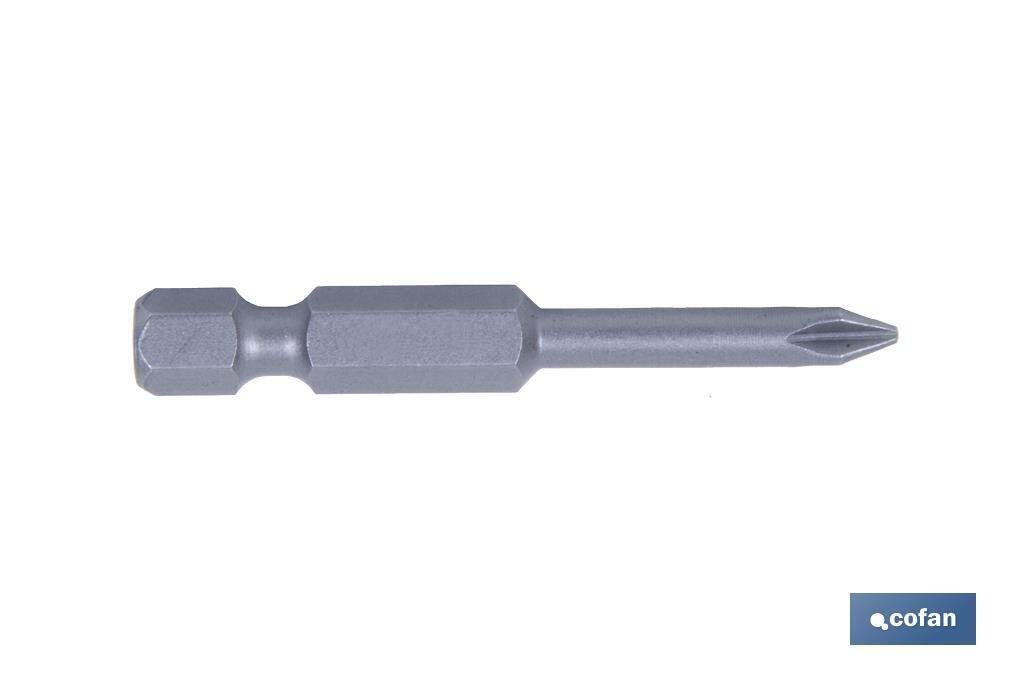 SURTIDO PUNTAS 1/4" PH-1-2-3 X 50