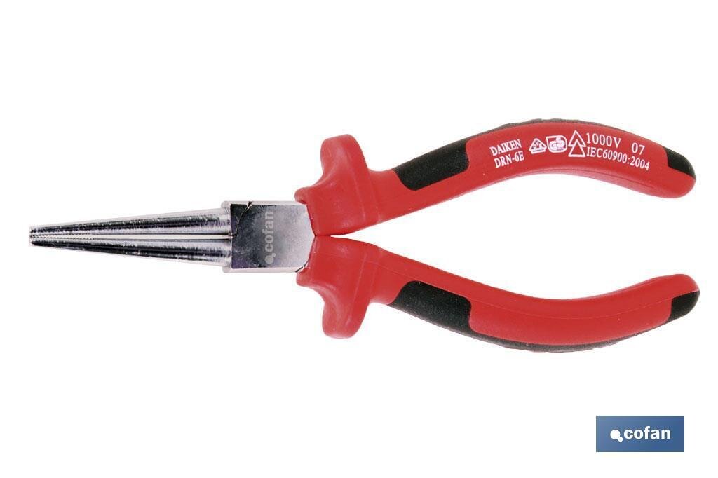 ALICATE BOCA REDONDA 1000V 6" (160MM)