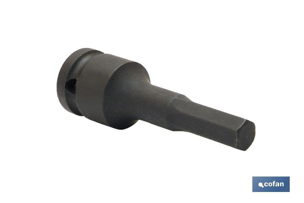 VASO IMPACTO 1/2" HEXAG. MACHO 11 MM