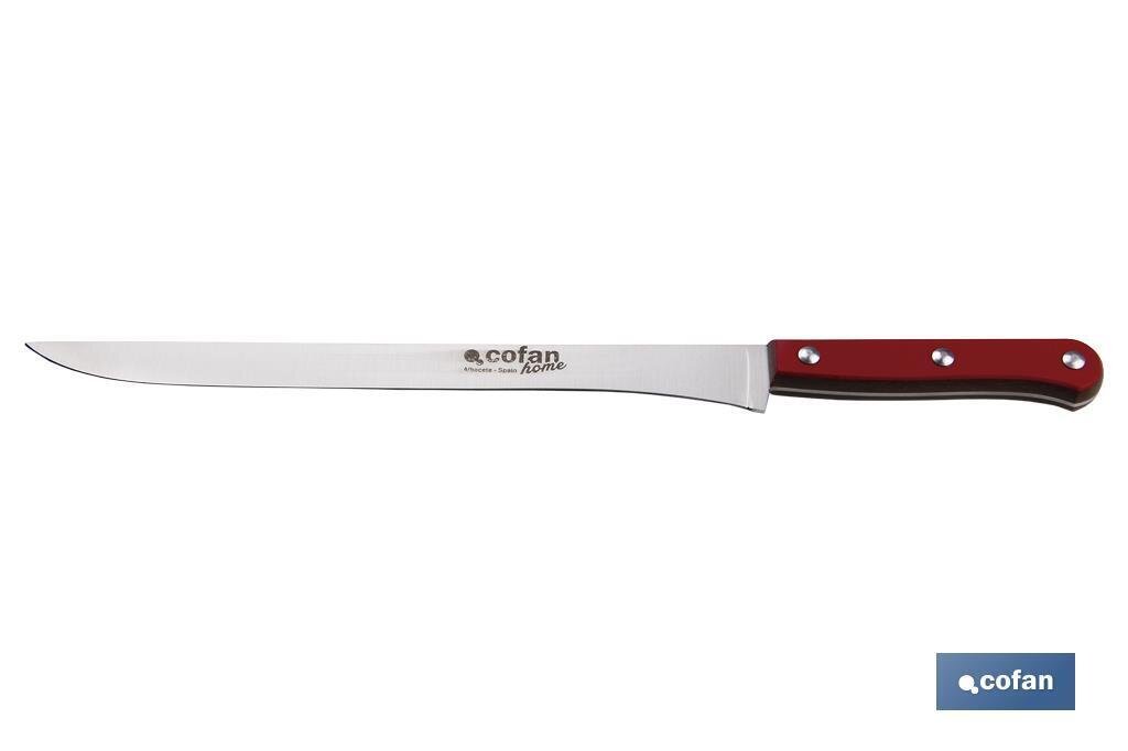 CUCHILLO JAMONERO MODELO PAPRIKA 25 CM.