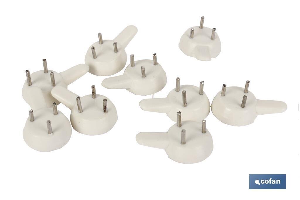 BL 9 UDS GANCHO PEQUE�O DE CLAVAR